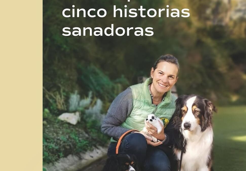 Retrat dels protagonistes de Mis animales de terapia, cinco historias sanadoras, el llibre d’Anna Guimil Parra sobre històries reals de teràpia assistida amb animals.